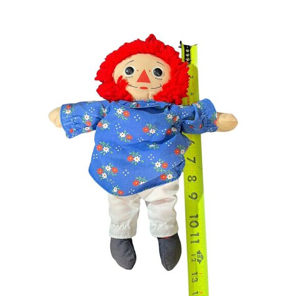 2 Vintage Applause/Playskool Raggedy Ann Dolls 24"& 12" - Picture 7 of 15
